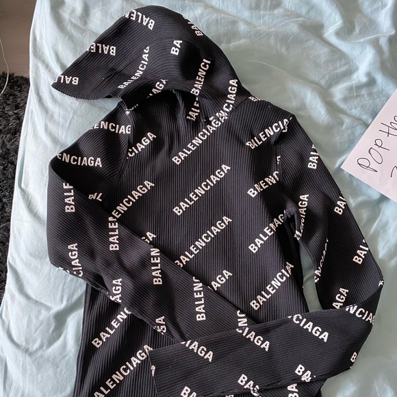 Balenciaga knit sweater with all over print - Picture 1 of 7